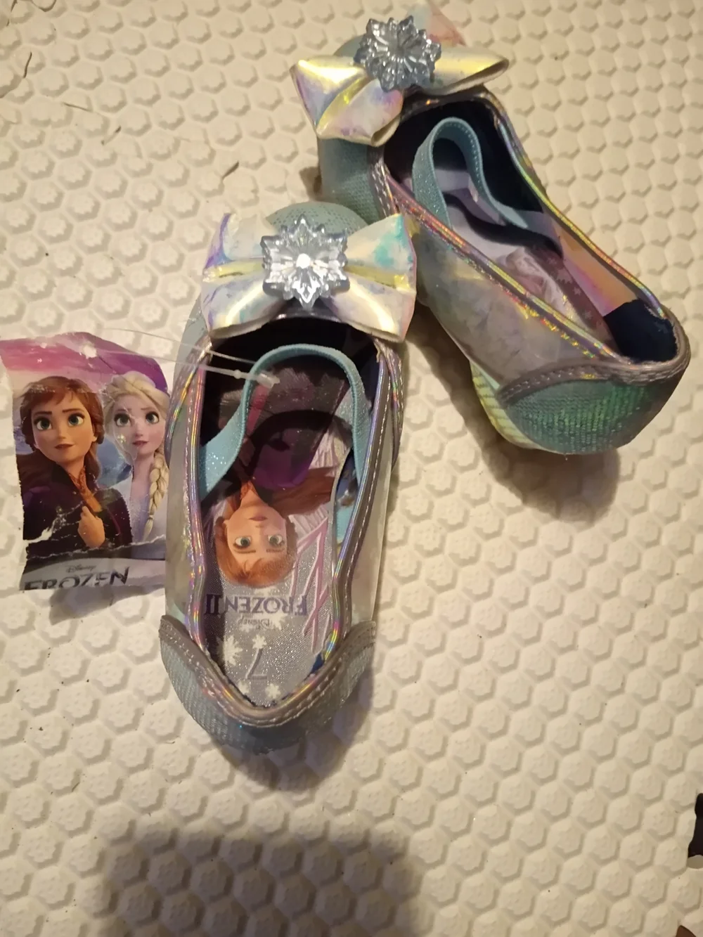 #FREE WITH BUNDLE #Disney Iridescent Kids Dress Shoes - Blue, Purple, Gold